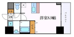 プレサンス名古屋駅前プラチナムの物件間取画像